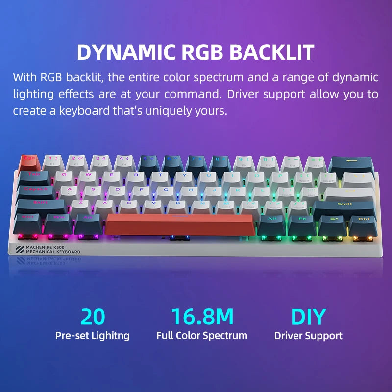 60% Mechanical Keyboard Red Switches
