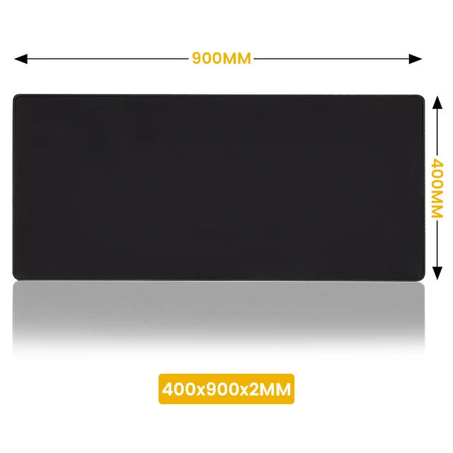 XXL Black Mouse Pad