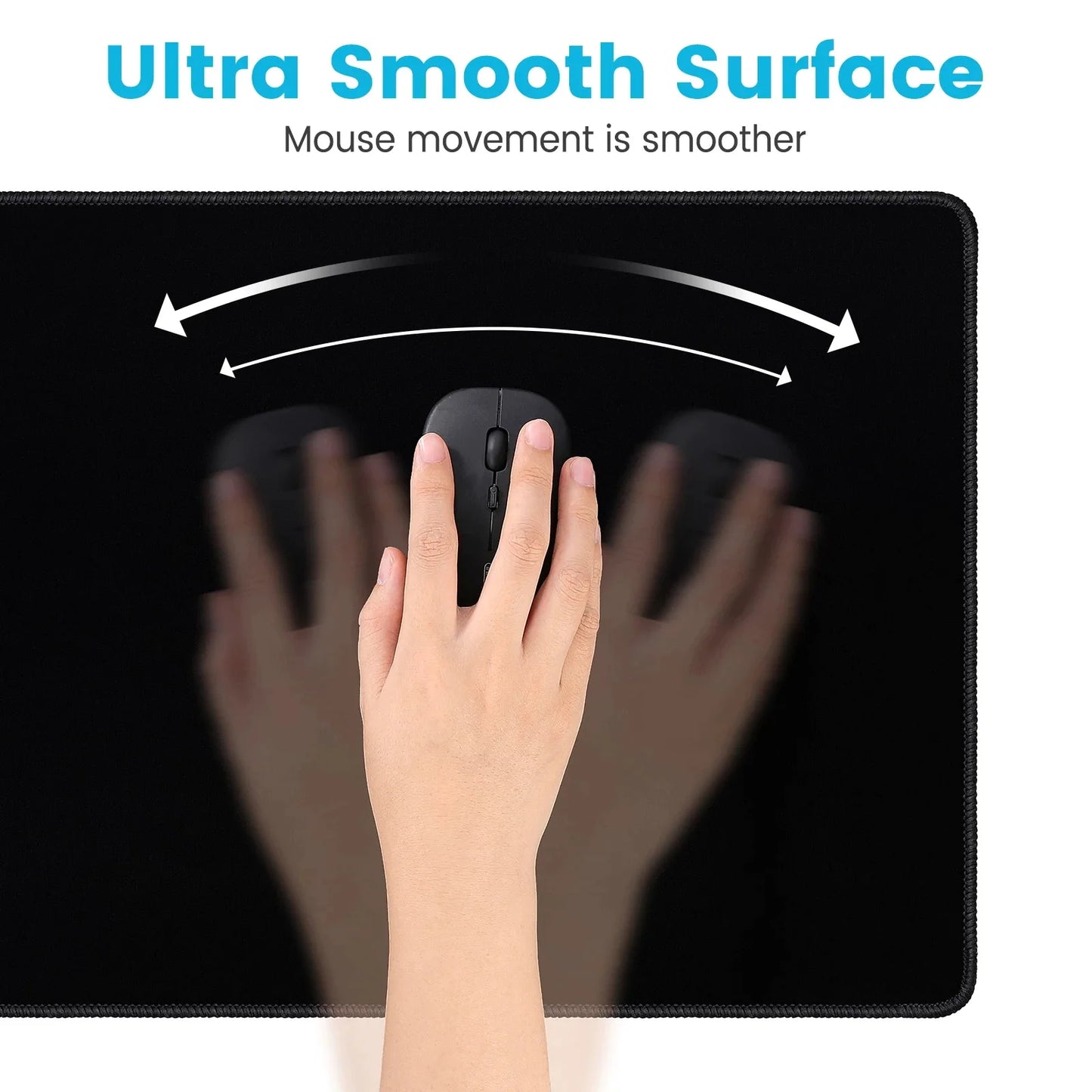 XXL Black Mouse Pad
