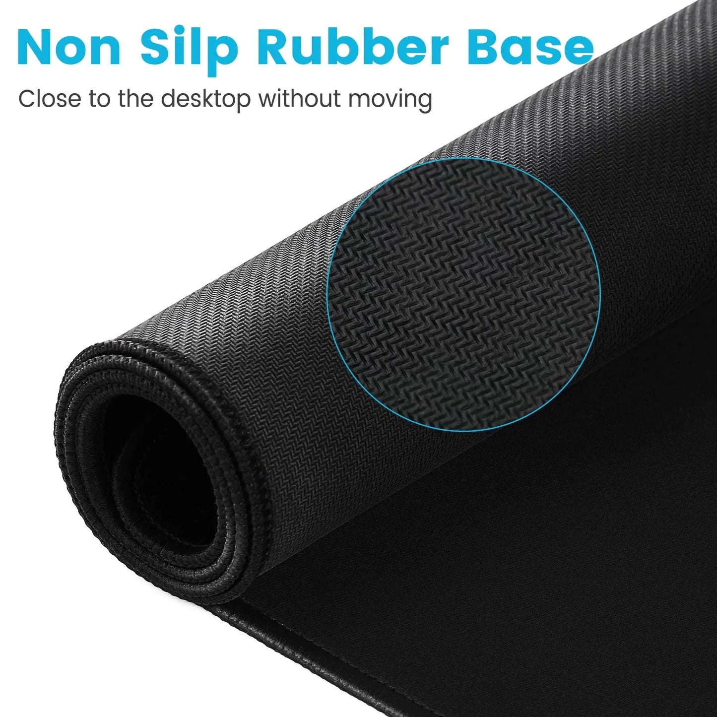 XXL Black Mouse Pad