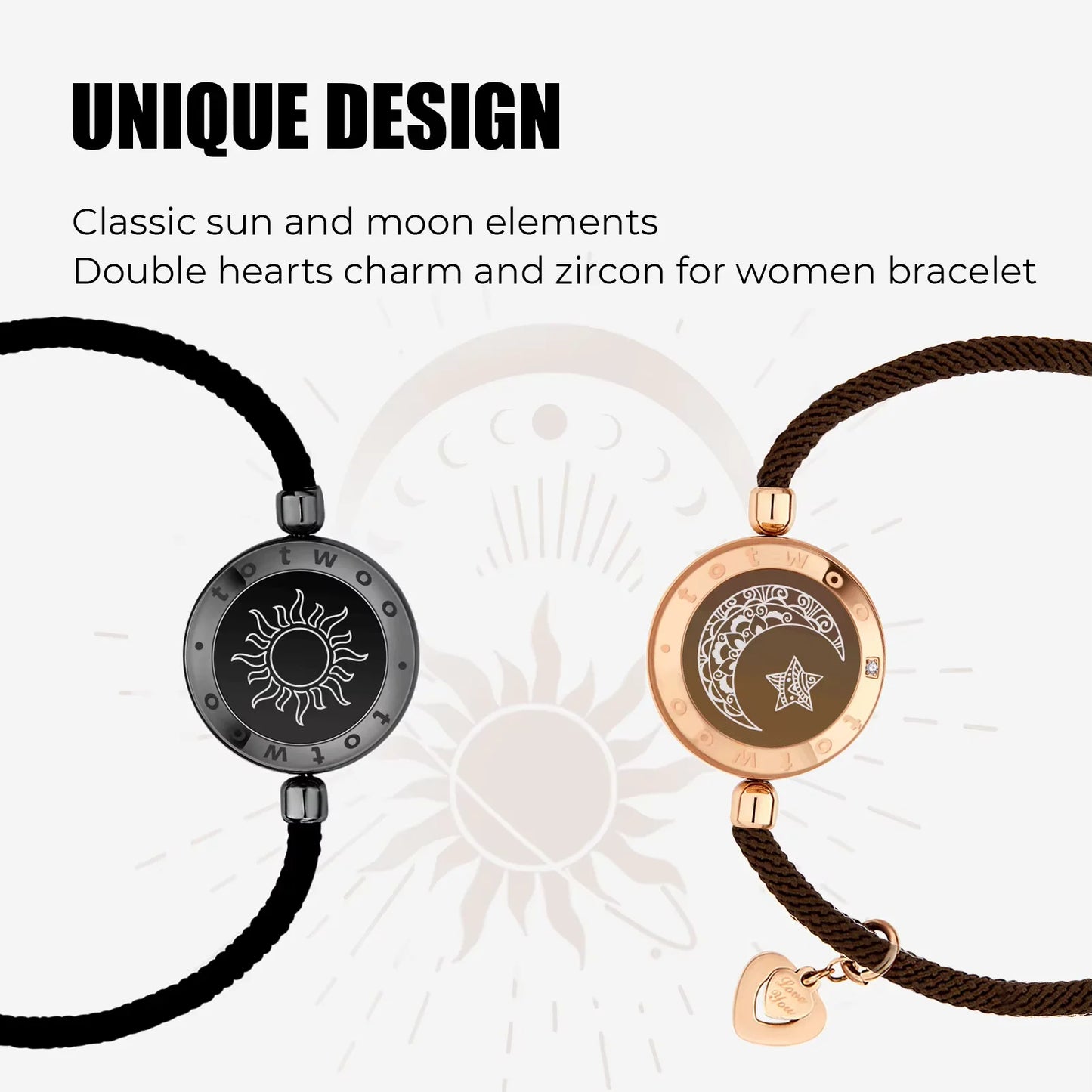 Totwoo Touch Bracelets for Couples