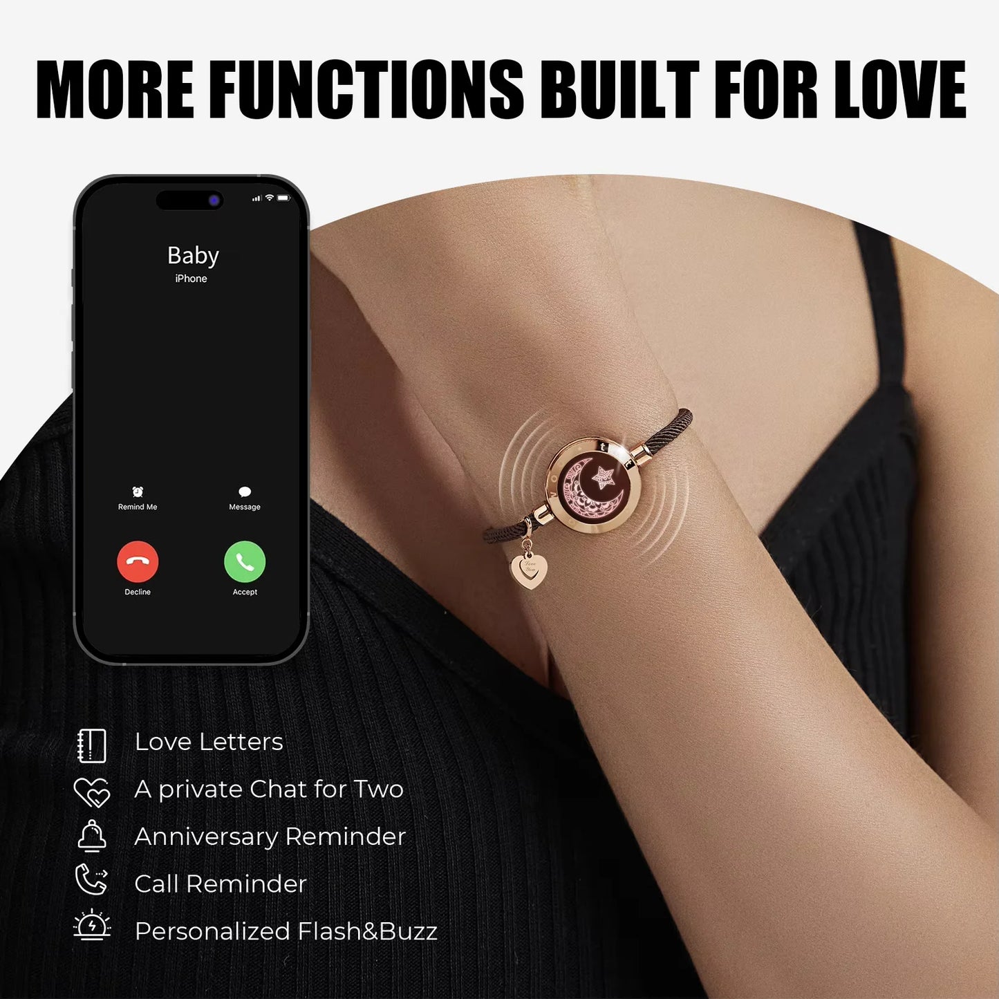 Totwoo Touch Bracelets for Couples