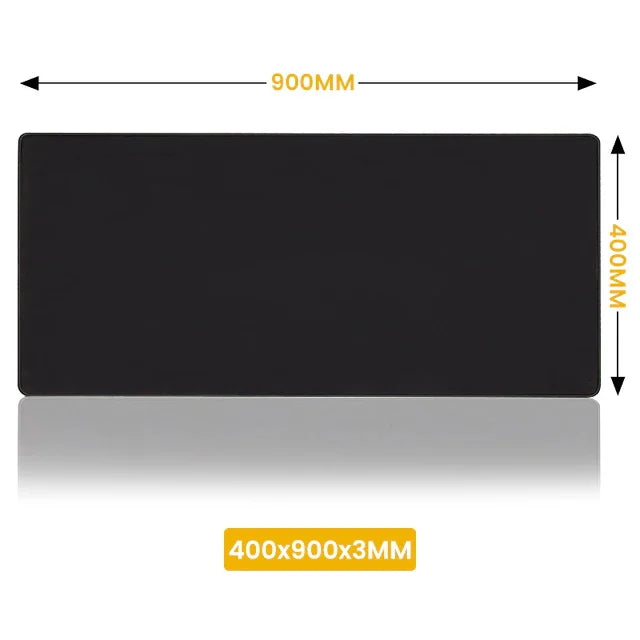 XXL Black Mouse Pad