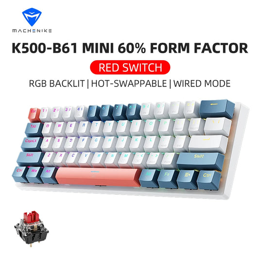 60% Mechanical Keyboard Red Switches